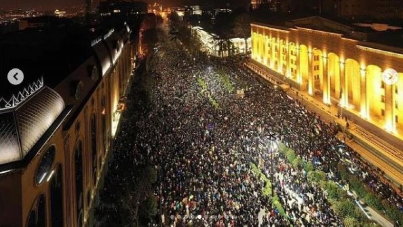 აქცია თბილისში