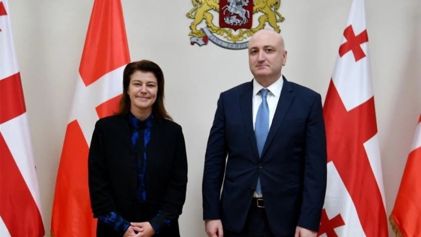 ზურაბ აზარაშვილმა დანიის ელჩთან გაცნობითი შეხვედრა გამართა