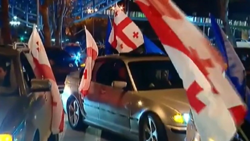 ზეიმი თბილისის ქუჩებში