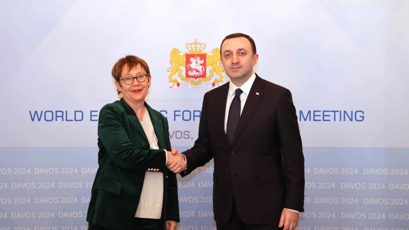 ირაკლი ღარიბაშვილი ევროპის რეკონსტრუქციისა და განვითარების ბანკის (EBRD) პრეზიდენტს შეხვდა