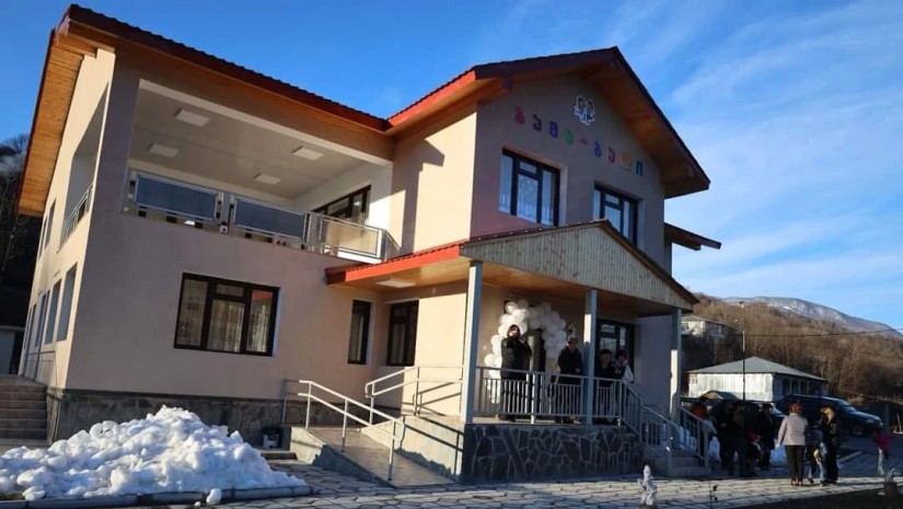 ცაგერის მუნიციპალიტეტის სოფელ წიფერჩის ახალ საბავშვო ბაღში სასწავლო-სააღმზრდელო პროცესი განახლდა
