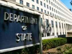 The US State Department has imposed visa restrictions on 20 citizens of Georgia, including ministers and members of parliament.