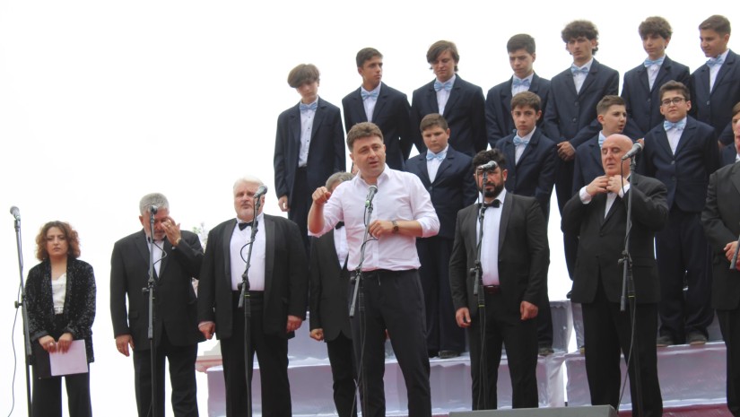 ცხრაჯვარზე ტყიბულის ჰიმნის პრეზენტაცია გაიმართა