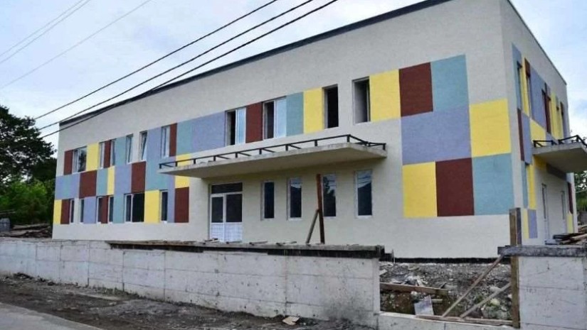 ლანჩხუთში ხუთი საბავშვო ბაღის მშენებლობა დასკვნით ეტაპზეა