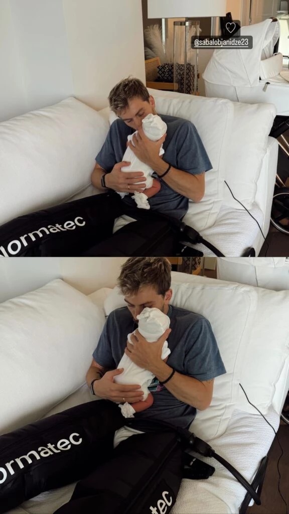 როგორი მამაა საბა ლობჟანიძე? - რა კადრები ვრცელდება სოციალურ ქსელში