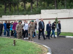 Members of the Youth Parliament visited the base of the Special Operations Command