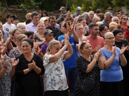 „ქართული ოცნების“ საარჩევნო კამპანიის ფარგლებში, ლანჩხუთში მოსახლეობასთან შეხვედრები გრძელდება