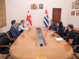 Tornike Rizhvadze met with representatives of the election observation mission of the OSCE Democratic Institutions and Human Rights Office