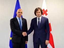 Irakli Kobakhidze met the Secretary General of the Council of Europe, Alan Berse