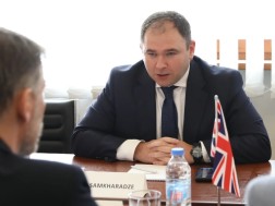 Nikoloz Samkharadze met with the representative of the Ministry of Foreign, Commonwealth and Development Affairs of the United Kingdom