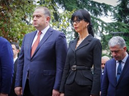 Tea Akhvlediani paid tribute to the memory of those who died in the fight for the unity of Georgia