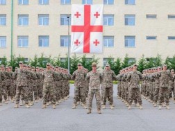 Recruits took oath in Akhalkalaki