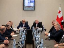 Levan Mgaloblishvili held the first official meeting in the administration of the Imereti State Trustee