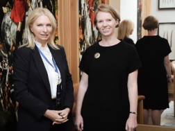 Natia Turnava discussed the process of Georgia joining SEPA with the First Vice President of the Central Bank of Poland