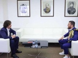 The Prime Minister of Georgia met with UFC champion Merab Dvalishvili