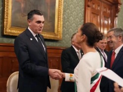 Ilia Darchiashvili took part in the inauguration ceremony of the President of Mexico