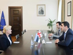 The Speaker of the Parliament met with the newly appointed Ambassador of Estonia