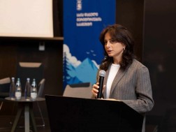 Maya Bitadze took part in an event related to protected areas