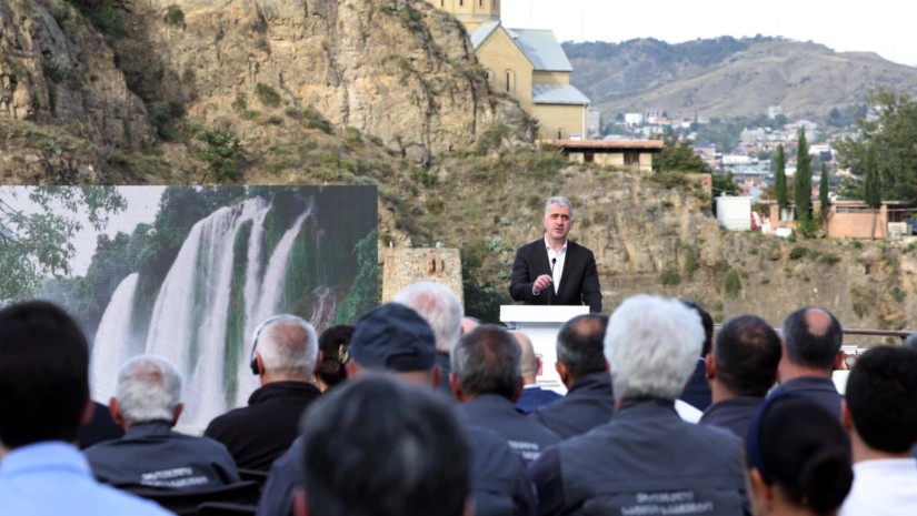 გ არემოს დაცვისა და სოფლის მეურნეობის სამინისტროს ინიციატივით,  ბოტანიკურ ბაღში, მეტყევის დღე აღინიშნა