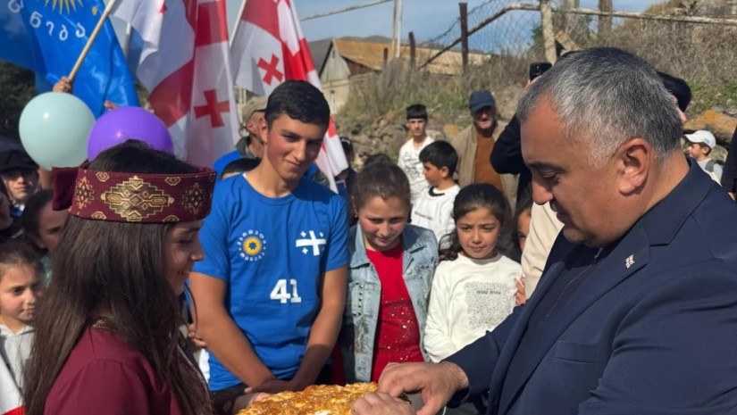 „ქართული ოცნება - დემოკრატიული საქართველო“ წინასაარჩევნო შეხვედრების გამართვას ნინოწმინდის მუნიციპალიტეტში აგრძელებს