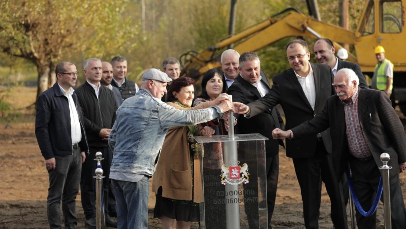 საჩხერის მუნიციპალიტეტის სოფელ ჭალაში იუსტიციის სახლი აშენდება