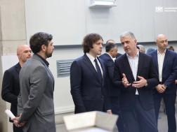 The Prime Minister visited the hazelnut processing plant in Zugdidi