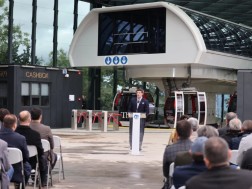 Our beautiful capital has returned to its beauty, the cable car connecting Rustaveli Avenue and Mtatsminda Park - the history that started 66 years ago is getting a new life today - Kakha Kaladze