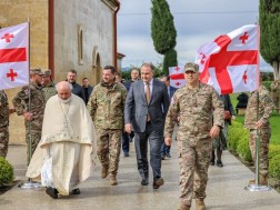 თავდაცვის მინისტრმა მე-4 ქვეითი ბრიგადის სამხედრო მოსამსახურეებს იუბილე მიულოცა