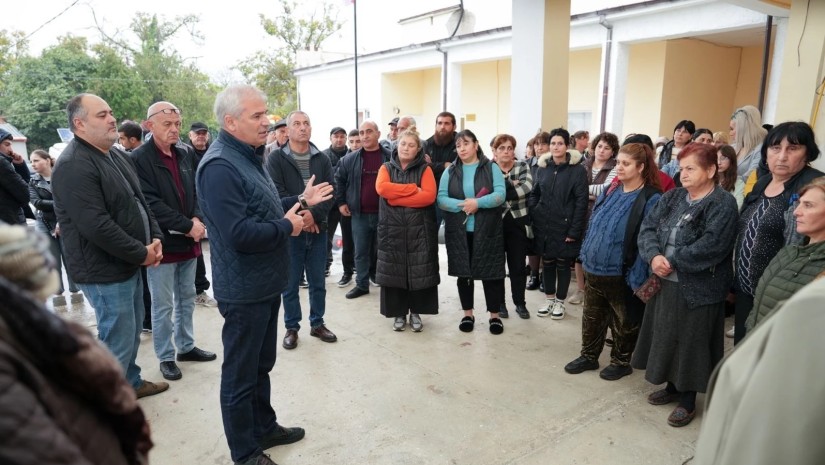 პარტია „ქართული ოცნება - დემოკრატიული საქართველოს“ წინასაარჩევნო კამპანიის ფარგლებში ირაკლი ქადაგიშვილი  თელავის რაიონის სოფლების მოსახლეობასთან შეხვედრებს აგრძელებს