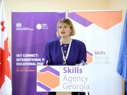 Baia Kvitsian participated in the opening of the International Week of Professional Education