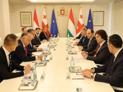 The Prime Minister of Georgia, Irakli Kobakhidze, met with the Prime Minister of Hungary, the country that chairs the Council of the European Union, Viktor Orban.