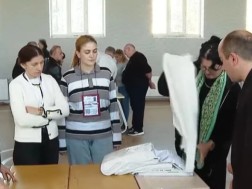 The 67th District Election Commission of Zugdidi recalculated the results of five randomly selected precincts, no errors were detected