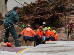 At least 13 people have died in floods in Spain