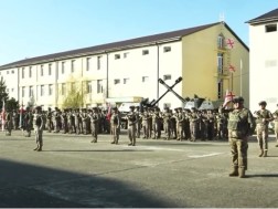 16 years have passed since the establishment of the 6th Artillery Brigade of the Georgian Defense Forces