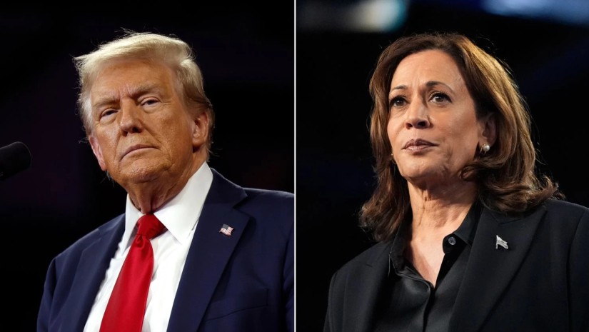 trump and kamala