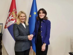 Maka Bochorishvili met with the Minister of Integration with Europe of Serbia