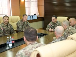 Major General Giorgi Matiashvili awarded military personnel of the Special Operations Command participating in Cambrian Patrol 2024