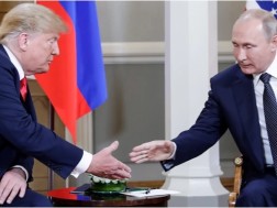 Donald Trump said he might meet Putin in February