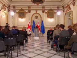 ევროკავშირის რვა ქვეყნის საგარეო ურთიერთობათა და თავდაცვის კომიტეტების თავმჯდომარეების დელეგაცია თბილისშია