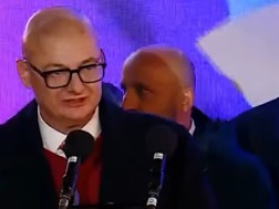 „მიშა სააკაშვილი უნდა იყოს თავისუფალი!“ - პოლონელი პარლამენტარი აქციის მონაწილეებს