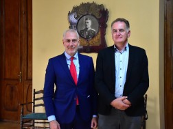 Konstantine Gamsakhurdia met the Italian Ambassador to Georgia Massimiliano D'Antuono