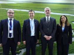 Otar Shamugia met with the regional director of the Green Climate Fund, Thomas Erickson