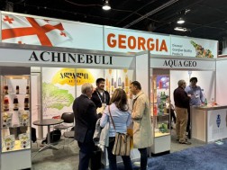 At the international exhibition held in Chicago, U.S. PRIVATE LABEL TRADE SHOW Georgian stand was represented