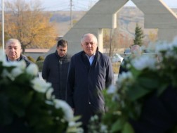 Grigol Liluashvili paid tribute to the memory of Ivane Golashvili, a special forces officer who died heroically, and expressed his condolences to the family members of the deceased.