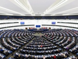 A debate on Georgia and a vote on a resolution are planned in the European Parliament today