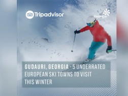 Gudauri, Georgia - 5 Underrated Mountain Resorts in Europe You Must Visit This Winter - Influential travel platform Tripadvisor advises users to travel to Georgia and ski in Gudauri