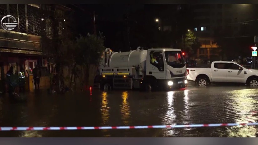 ბათუმში ძლიერმა წვიმამ შეფერხებები გამოიწვია