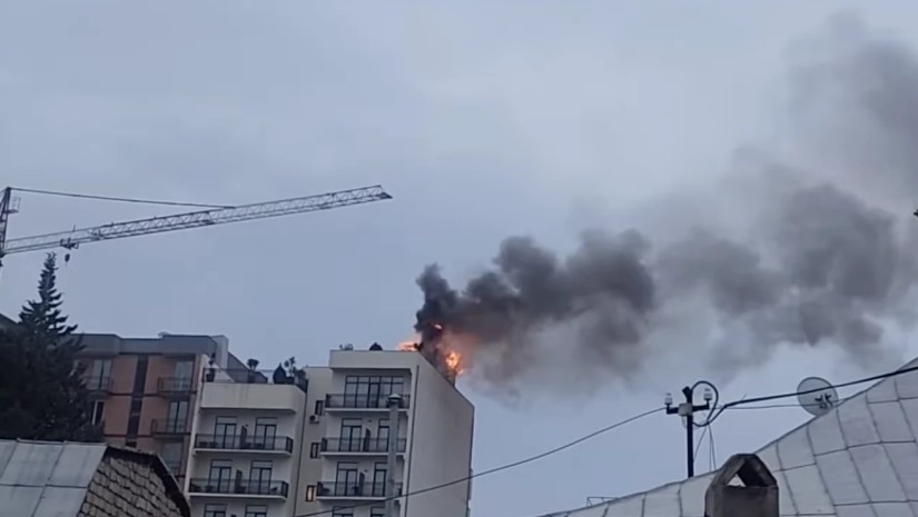 ხანძარი ნახალოვკაში