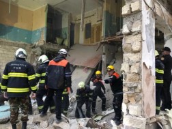 An explosion occurred in a residential building in Sumgait