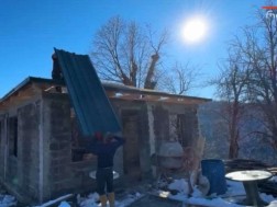 A large family living in Ambrolauri municipality will welcome the new year in a new house